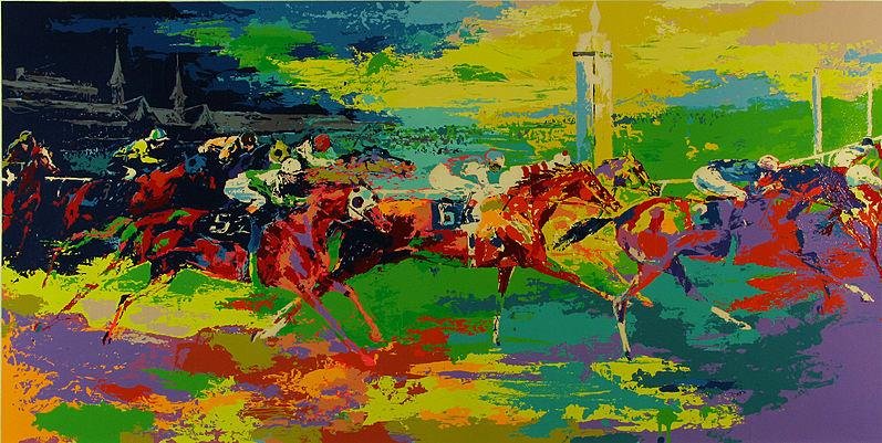 Leroy Neiman Kentucky Derby